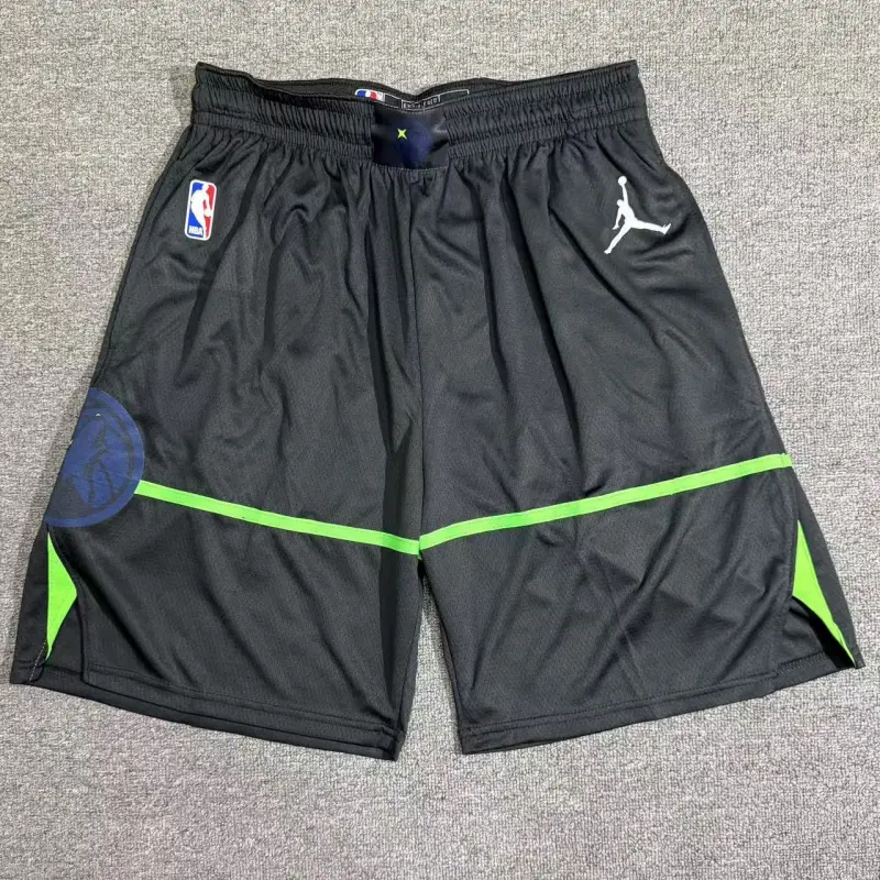 Pantalon Corto Minnesota Timberwolves 2025 Statement Edition Negro