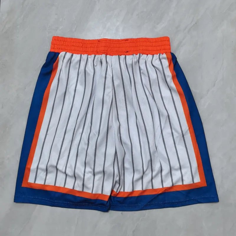PantalOn Corto New York Knicks 2025 City Edition Blanco Con Rayas
