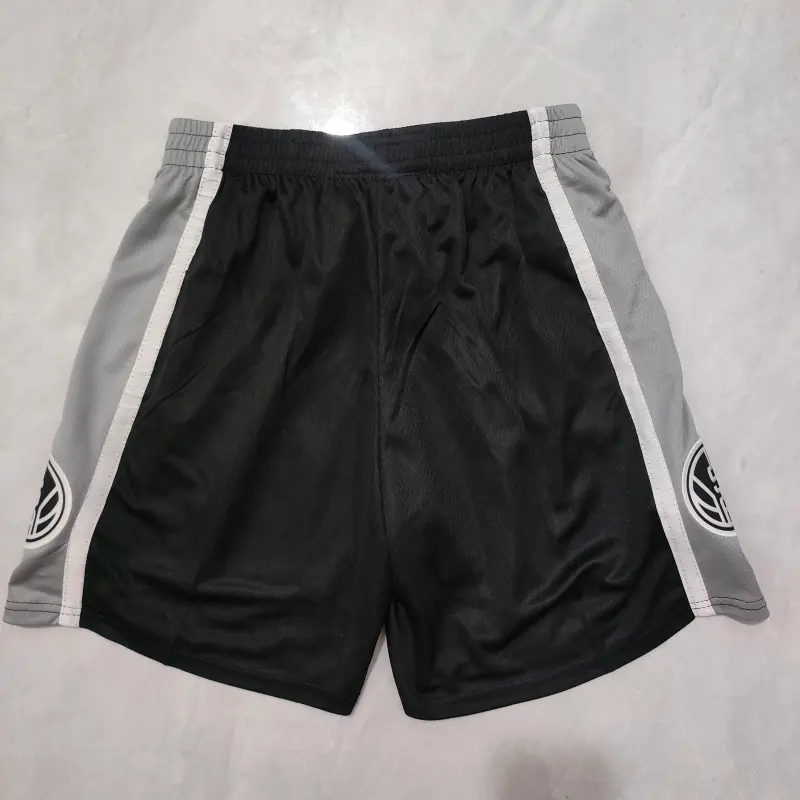 Pantalon Corto San Antonio Spurs 2025 Negro Niño