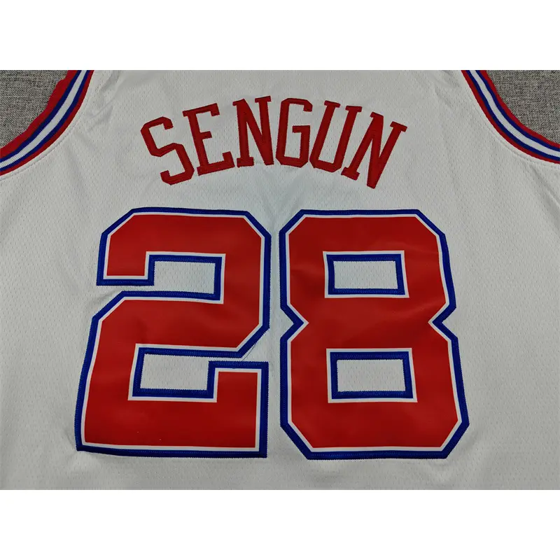 Camiseta Alperen Sengun #28 Houston Rockets 2026 Blanco City Edition