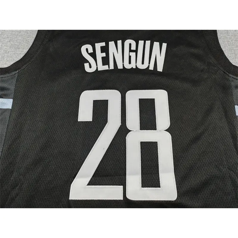 Camiseta Alperen Sengun #28 Houston Rockets Negro