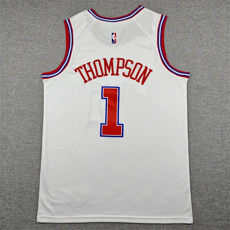 Camiseta Amen Thompson #1 Houston Rockets 2026 Blanco City Edition
