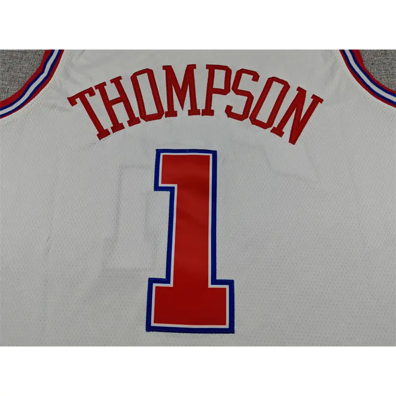Camiseta Amen Thompson #1 Houston Rockets 2026 Blanco City Edition