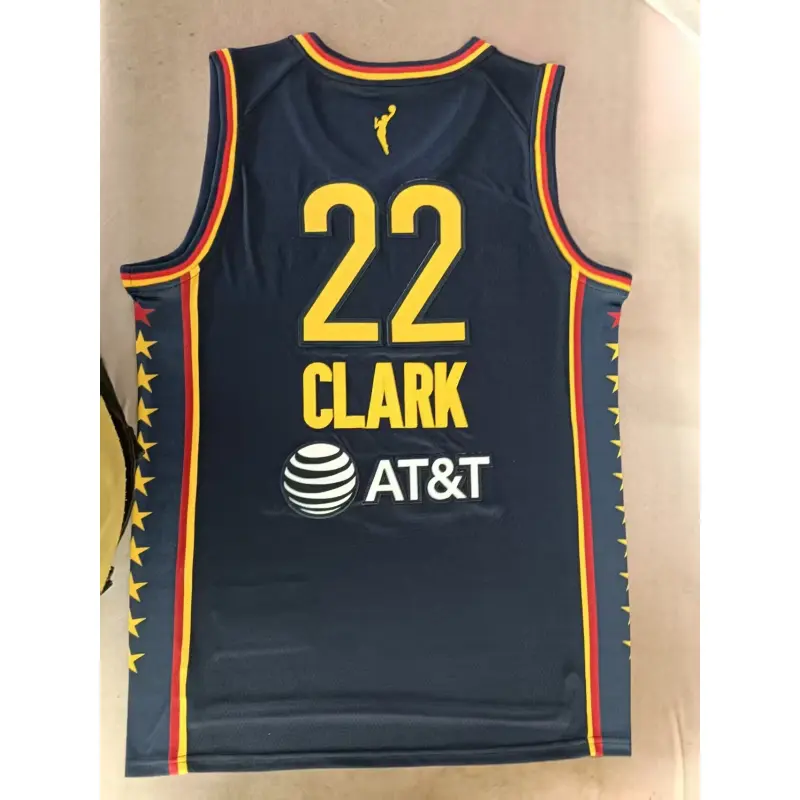 Camiseta Caitlin Clark #22 Indiana Fever 2026 Azul Oscuro