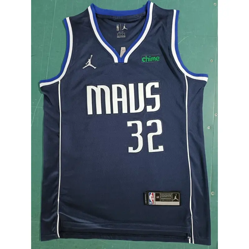 Camiseta Cooper Flagg #32 Dallas Mavericks Azul Oscuro
