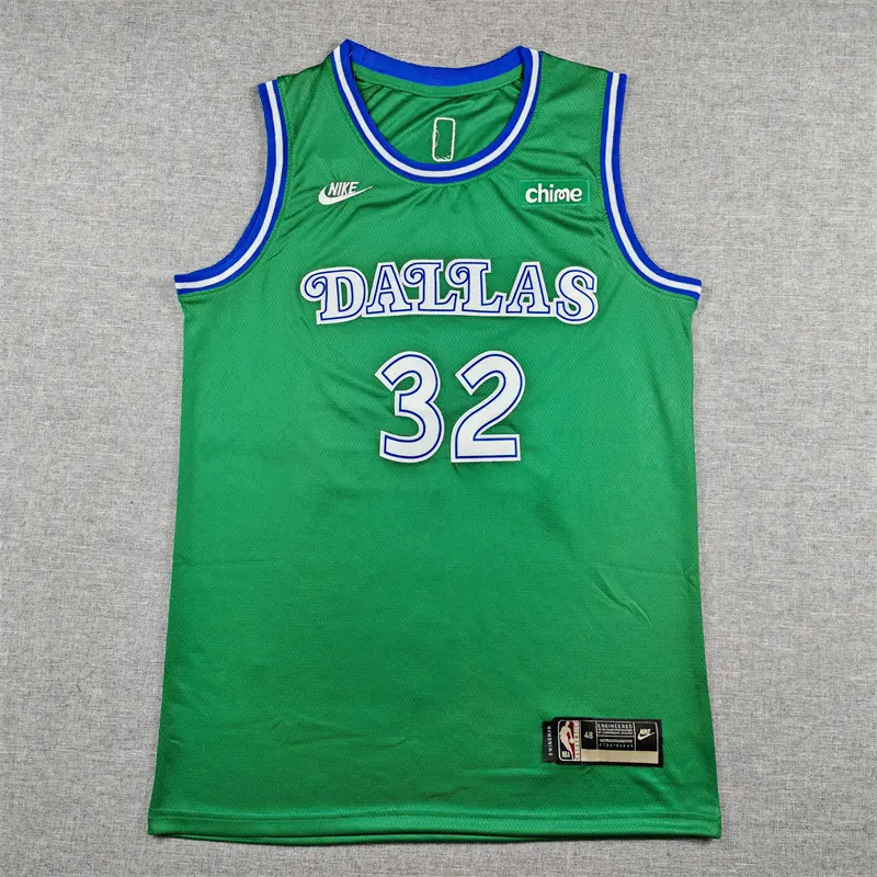 Camiseta Cooper Flagg #32 Dallas Mavericks Verde Classic Edition