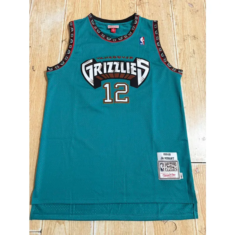 Camiseta Ja Morant #12 Memphis Grizzlies 2025 Verde
