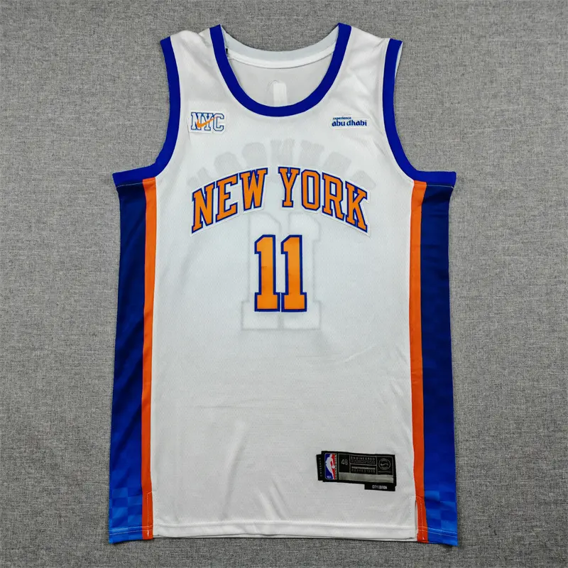 Camiseta Jalen Brunson #11 New York Knicks 2026 Blanco City Edition