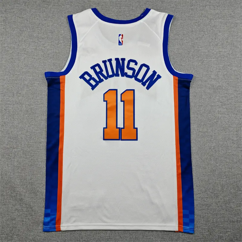 Camiseta Jalen Brunson #11 New York Knicks 2026 Blanco City Edition