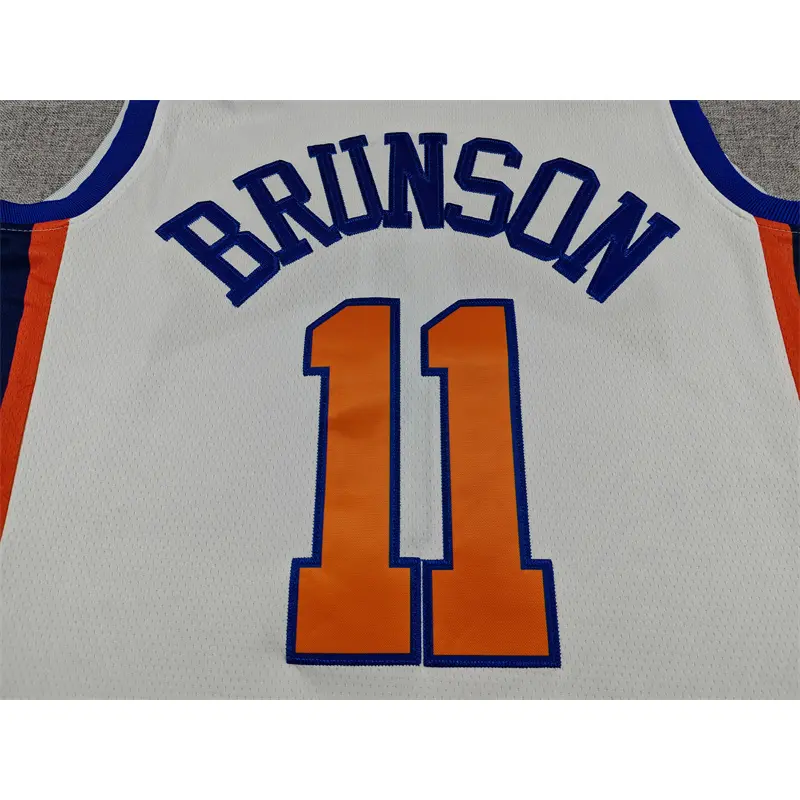 Camiseta Jalen Brunson #11 New York Knicks 2026 Blanco City Edition