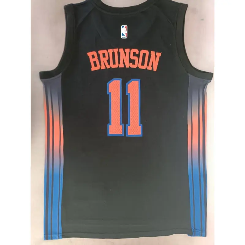 Camiseta Jalen Brunson #11 New York Knicks 2026 Negro City Edition