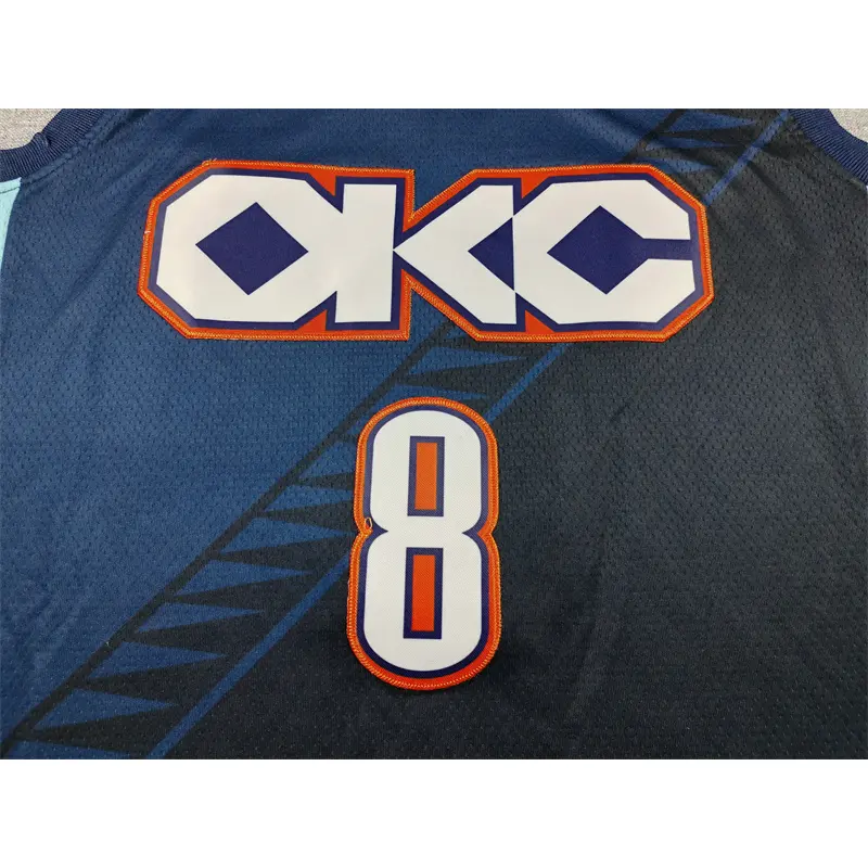Camiseta Jalen Williams #8 Oklahoma City Thunder 2026 Azul City Edition