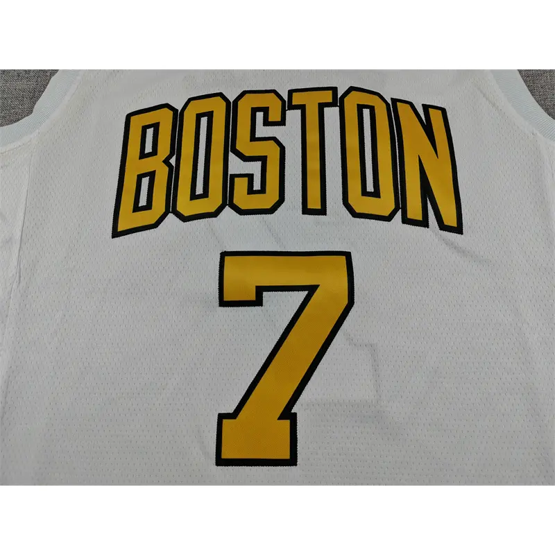 Camiseta Jaylen Brown #7 Boston Celtics 2026 Blanco City Edition