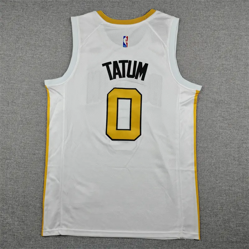 Camiseta Jayson Tatum #0 Boston Celtics 2026 Blanco City Edition