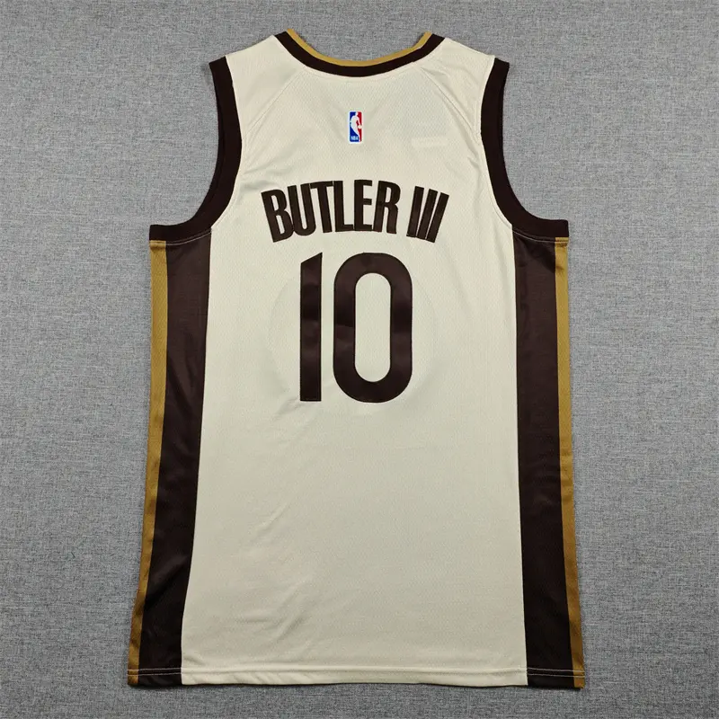 Camiseta Jimmy Butler #10 Golden State Warriors 2026 Beige City Edition