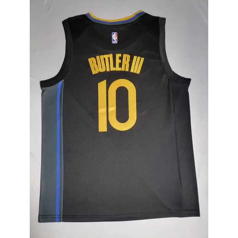 Camiseta Jimmy Butler #10 Golden State Warriors Negro