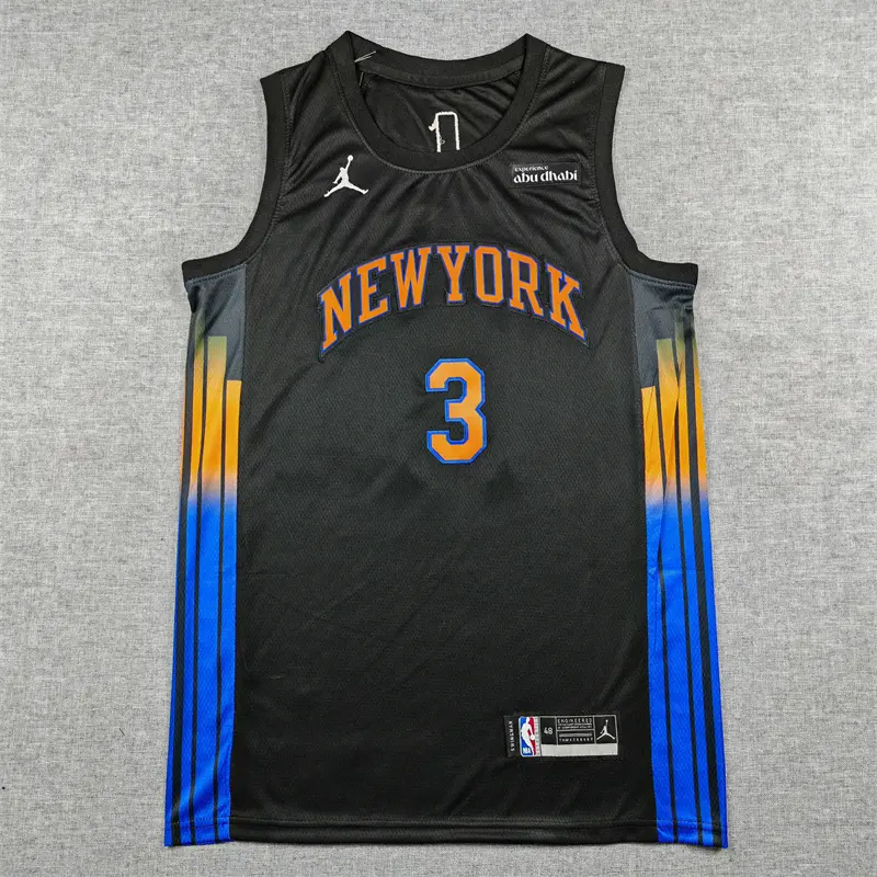 Camiseta Josh Hart #5 New York Knicks 2026 Negro Statement Edition