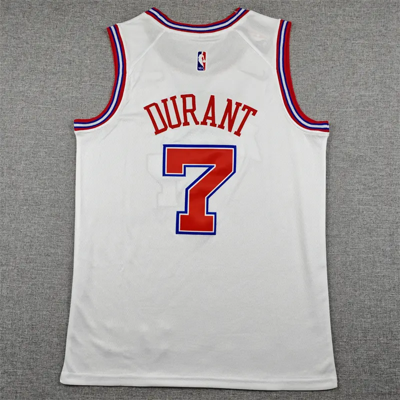 Camiseta Kevin Durant #7 Houston Rockets 2026 Blanco City Edition