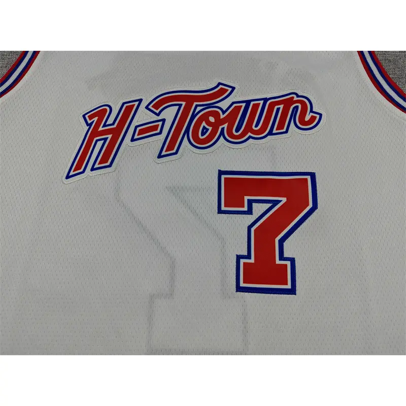 Camiseta Kevin Durant #7 Houston Rockets 2026 Blanco City Edition