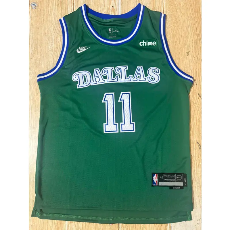 Camiseta Kyrie Irving #11 Dallas Mavericks Verde
