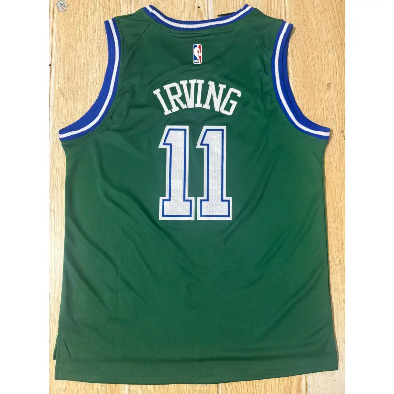 Camiseta Kyrie Irving #11 Dallas Mavericks Verde
