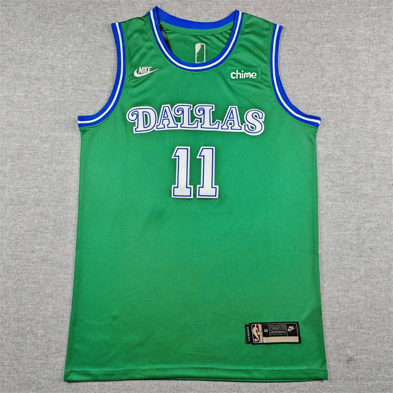 Camiseta Kyrie Irving #11 Dallas Mavericks Verde Classic Edition