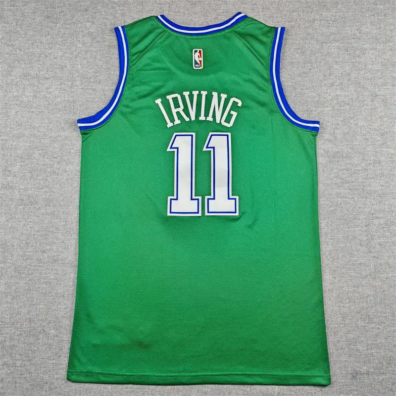 Camiseta Kyrie Irving #11 Dallas Mavericks Verde Classic Edition