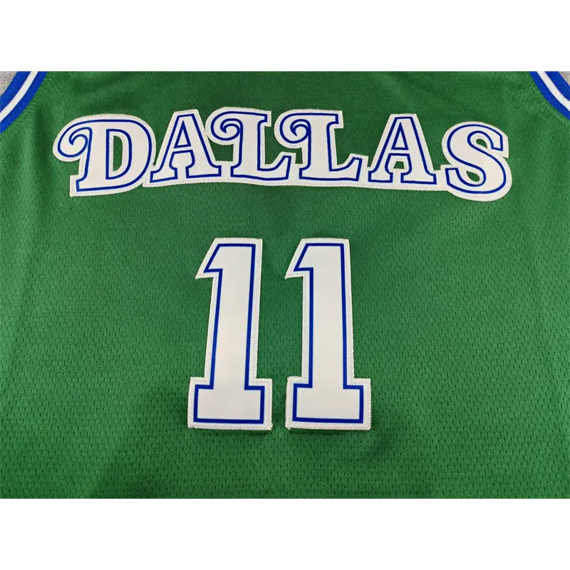 Camiseta Kyrie Irving #11 Dallas Mavericks Verde Classic Edition