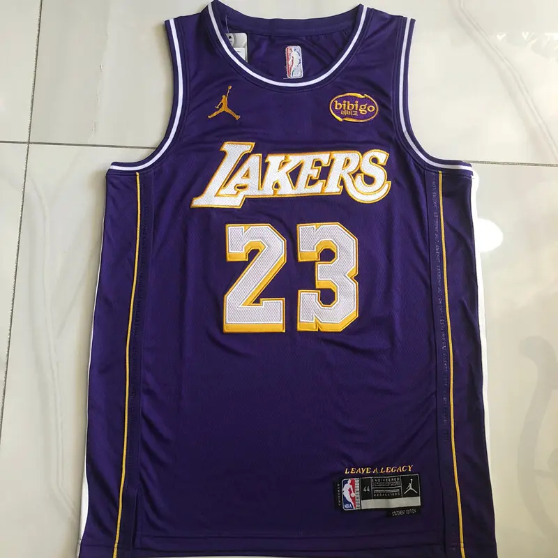 Camiseta Lebron James #23 Los Angeles Lakers 2026 Morado Jordan Limited Edition