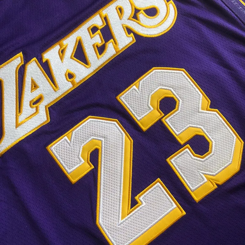 Camiseta Lebron James #23 Los Angeles Lakers 2026 Morado Jordan Limited Edition