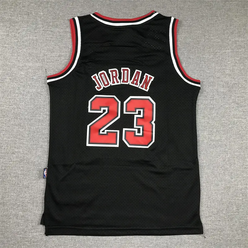 Camiseta Michael Jordan #23 Chicago Bulls 2026 Negro Retro