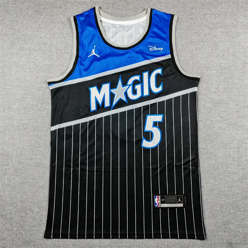 Camiseta Paolo Banchero #5 Orlando Magic 2026 Negro Statement Edition