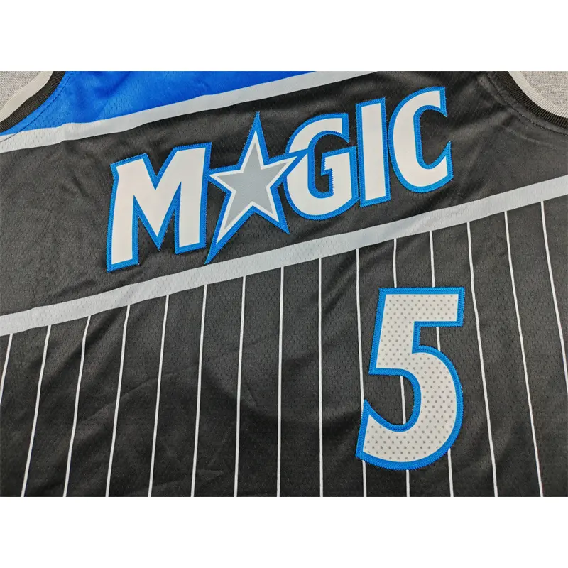 Camiseta Paolo Banchero #5 Orlando Magic 2026 Negro Statement Edition