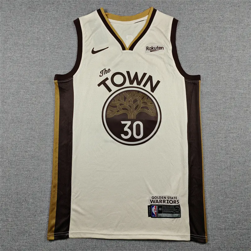 Camiseta Stephen Curry #30 Golden State Warriors 2026 Beige City Edition