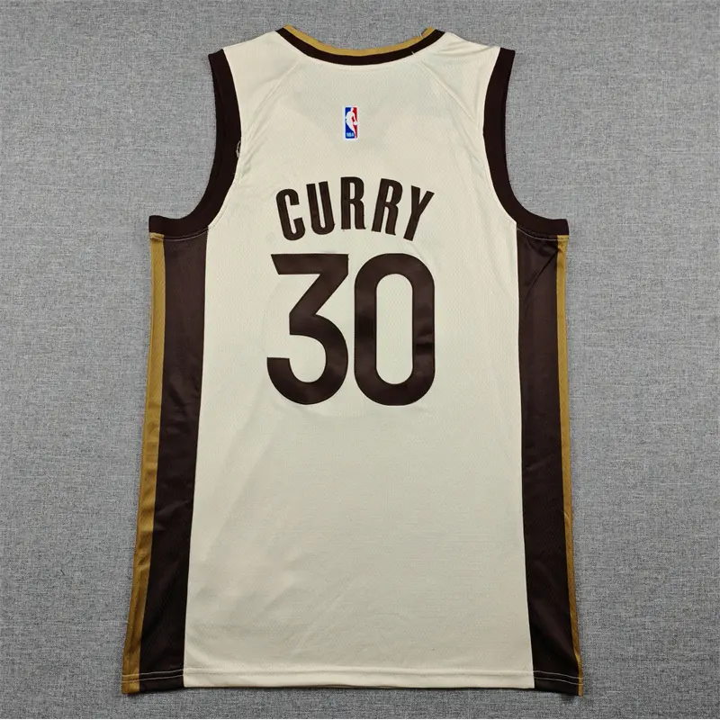 Camiseta Stephen Curry #30 Golden State Warriors 2026 Beige City Edition