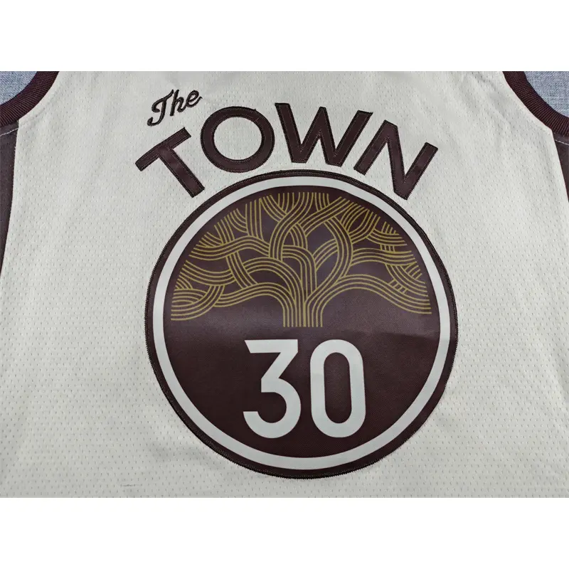 Camiseta Stephen Curry #30 Golden State Warriors 2026 Beige City Edition