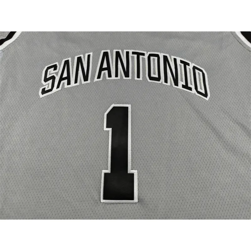 Camiseta Victor Wembanyama #1 San Antonio Spurs 2026 Blanco Statement Edition