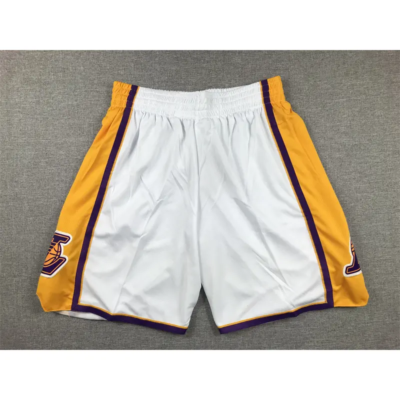 Pantalón Corto Los Angeles Lakers 2026 Blanco