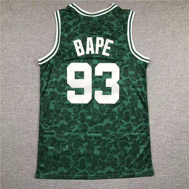 Camiseta Bape #93 Boston Celtics 1985/86 Verde