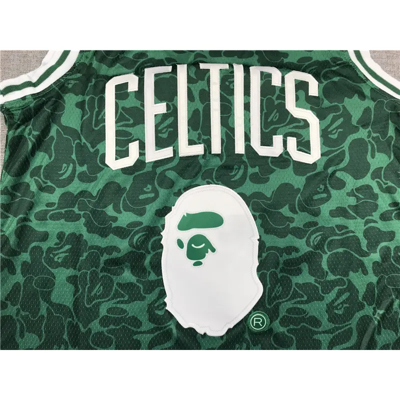 Camiseta Bape #93 Boston Celtics 1985/86 Verde