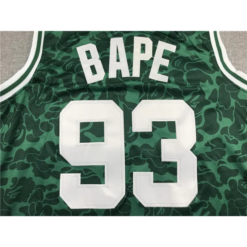 Camiseta Bape #93 Boston Celtics 1985/86 Verde