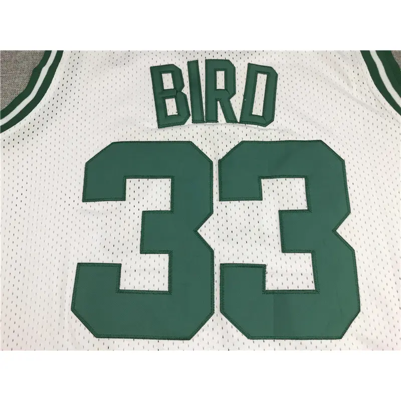 Camiseta Larry Bird #33 Boston Celtics 1985/86 Blanco Icon Clásico