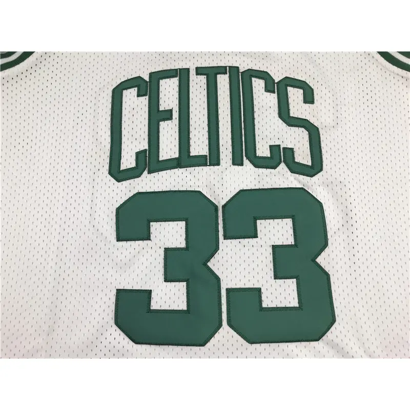 Camiseta Larry Bird #33 Boston Celtics 1985/86 Blanco Icon Clásico