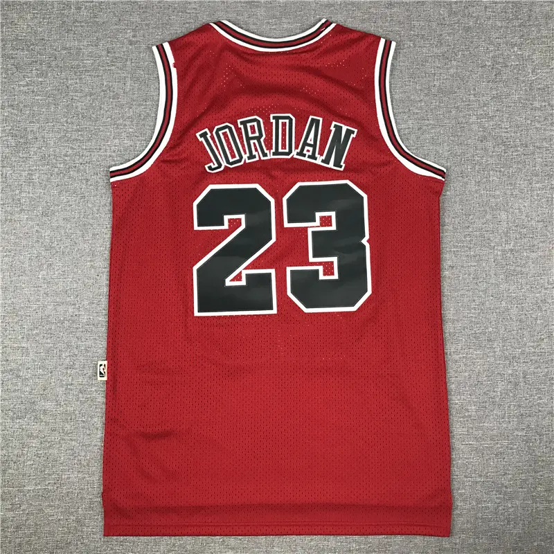 Camiseta Michael Jordan #23 Chicago Bulls 1996/97 Rojo Edition Champion