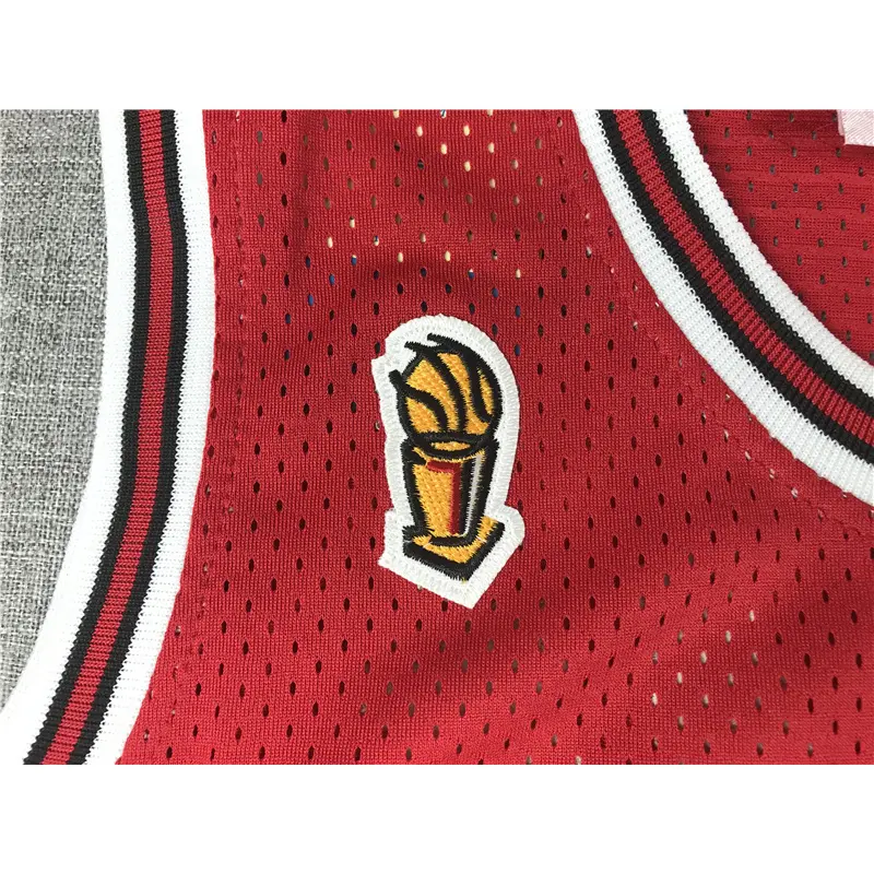 Camiseta Michael Jordan #23 Chicago Bulls 1996/97 Rojo Edition Champion