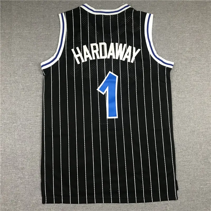 Camiseta Penny Hardaway #1 Orlando Magic 1993/94 Negro Icon Clásico