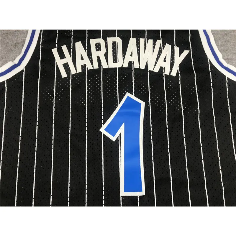 Camiseta Penny Hardaway #1 Orlando Magic 1993/94 Negro Icon Clásico