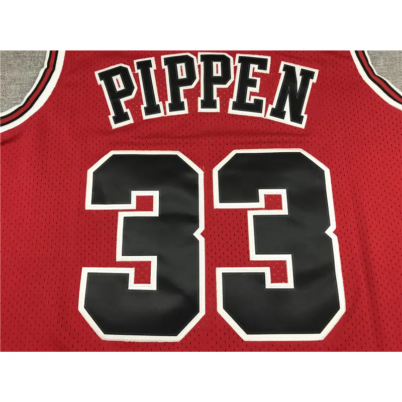 Camiseta Scottie Pippen #33 Chicago Bulls 1997/98 Rojo Icon Clásico