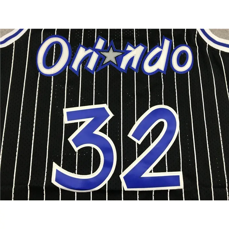 Camiseta Shaquille O’Neal #32 Orlando Magic 1994/95 Negro Icon Clásico