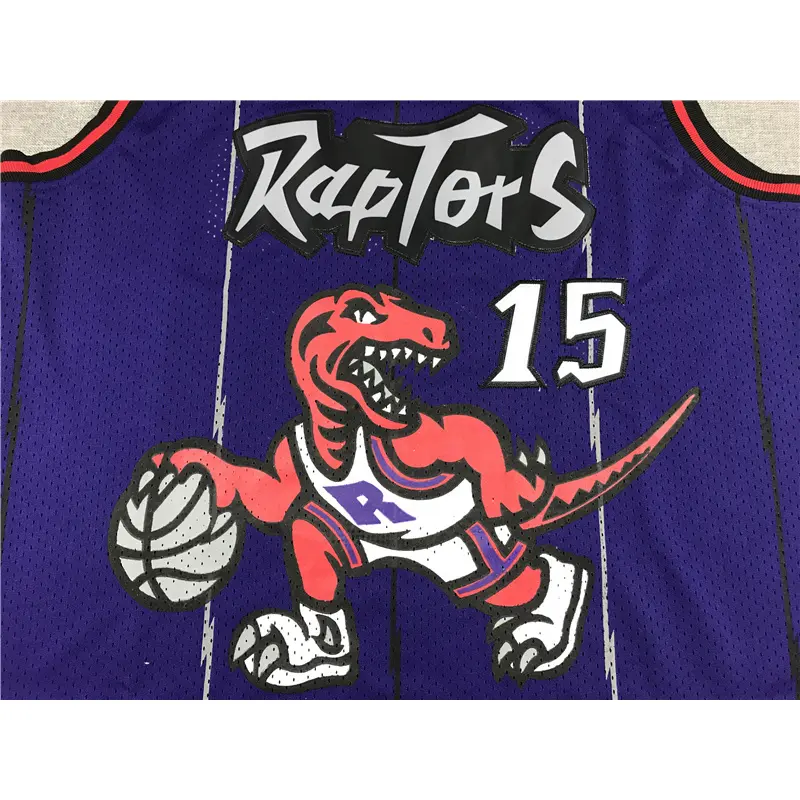 Camiseta Vince Carter #15 Toronto Raptors 1998/99 Jugadores NBA Retro